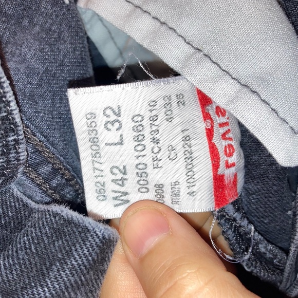 Levi's 501 HighRise in Black SZ: 22/24 - Picture 5 of 8